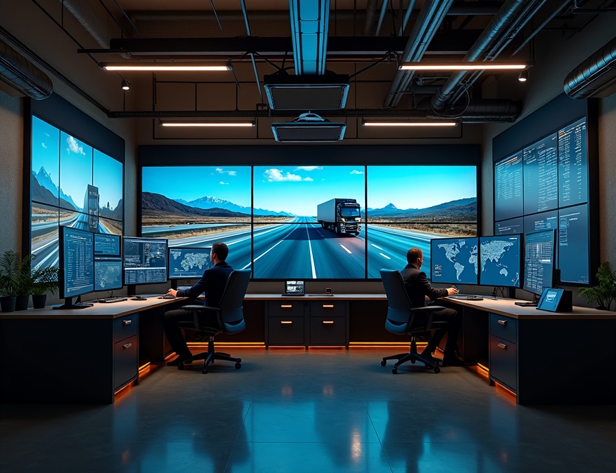 Logistics dispatch operations center