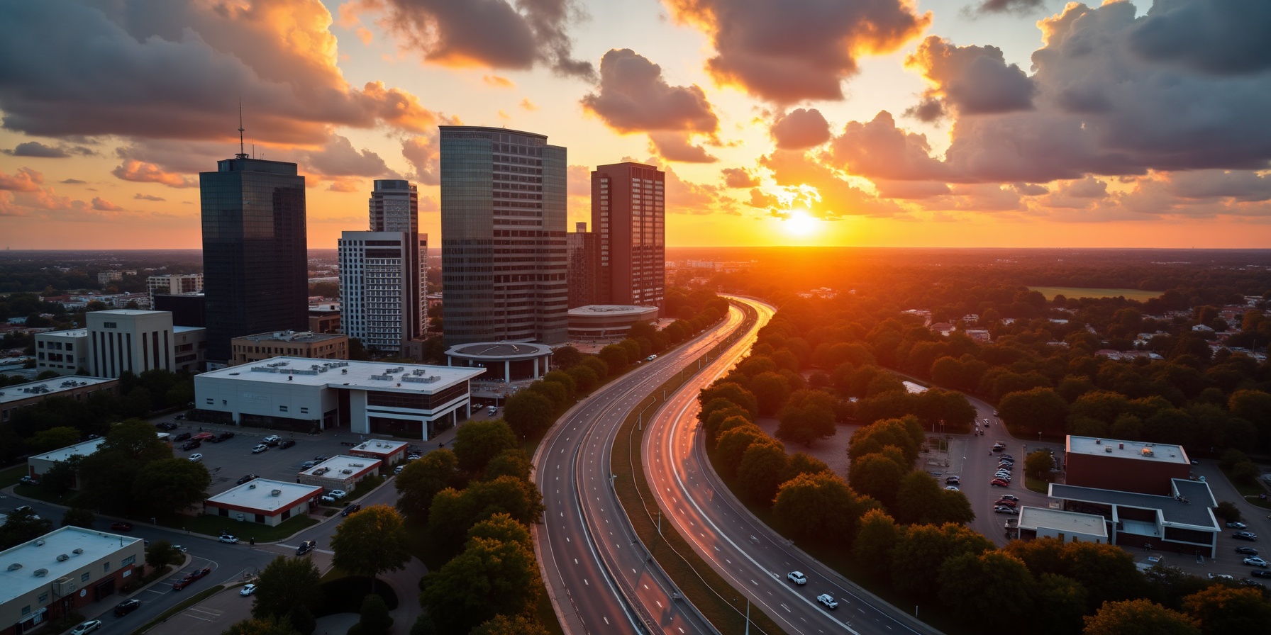 Irving Texas Las Colinas skyline