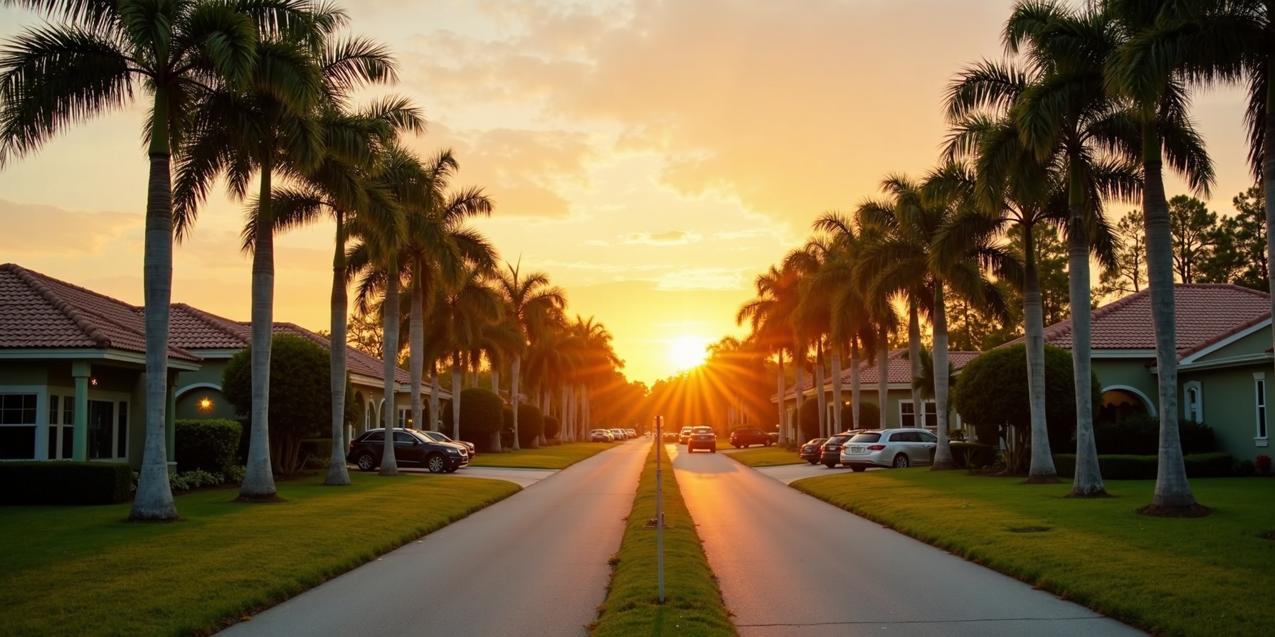 Royal Palm Beach Florida landscape